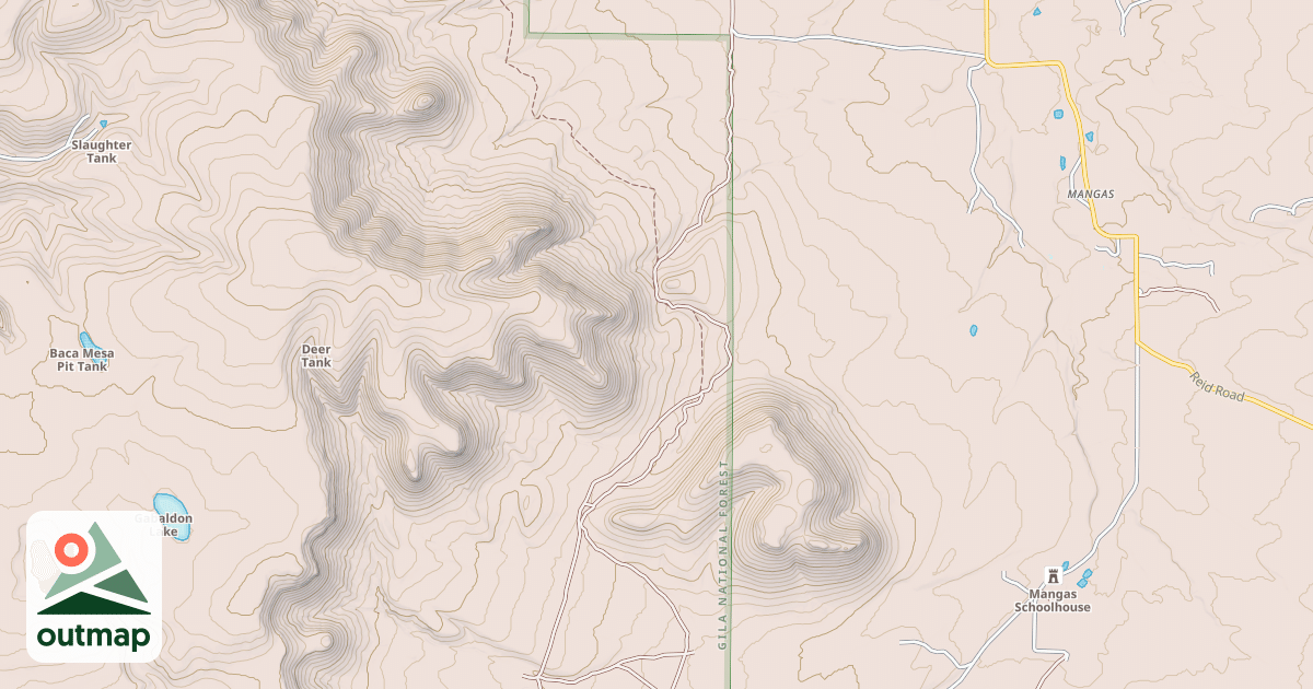 Map of 4018 A