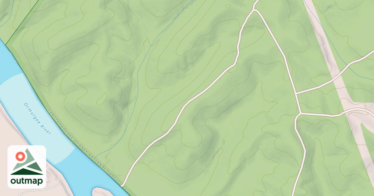 Map of RIVER SLOPE