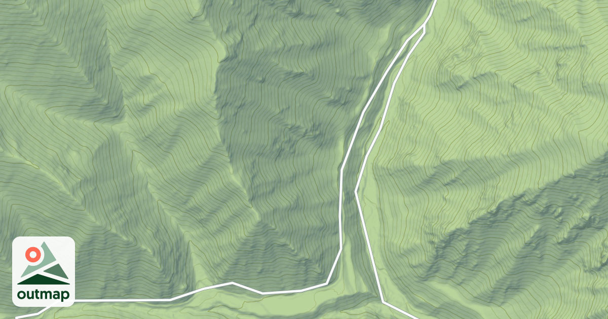 Map of LIVER RIDGE