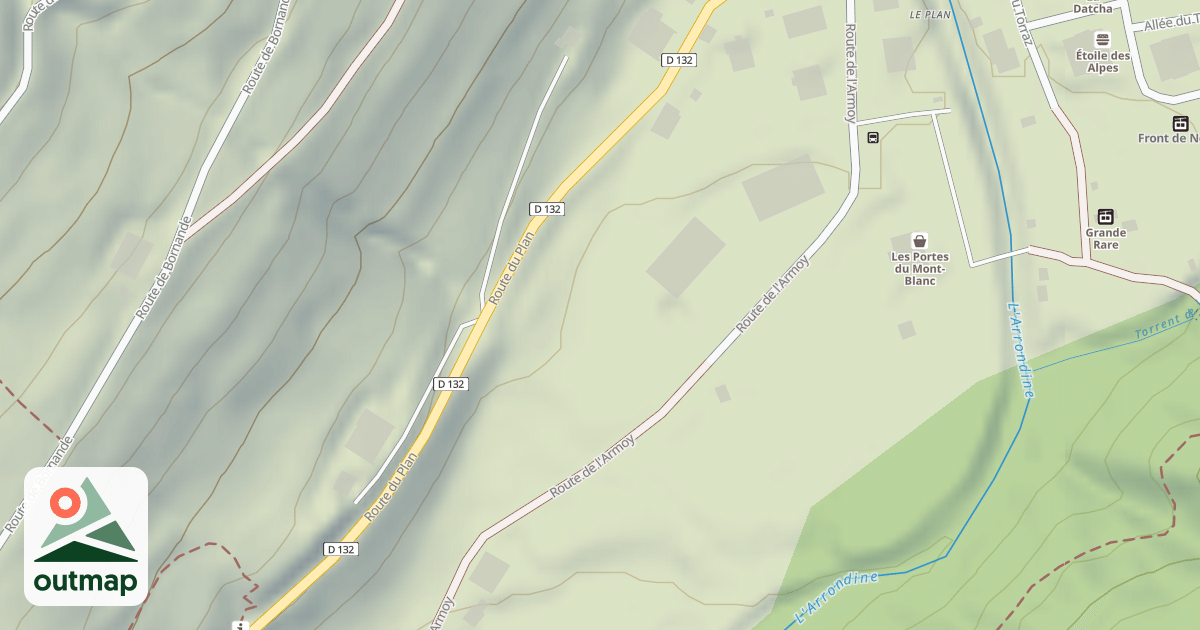 Map of Luge Plan