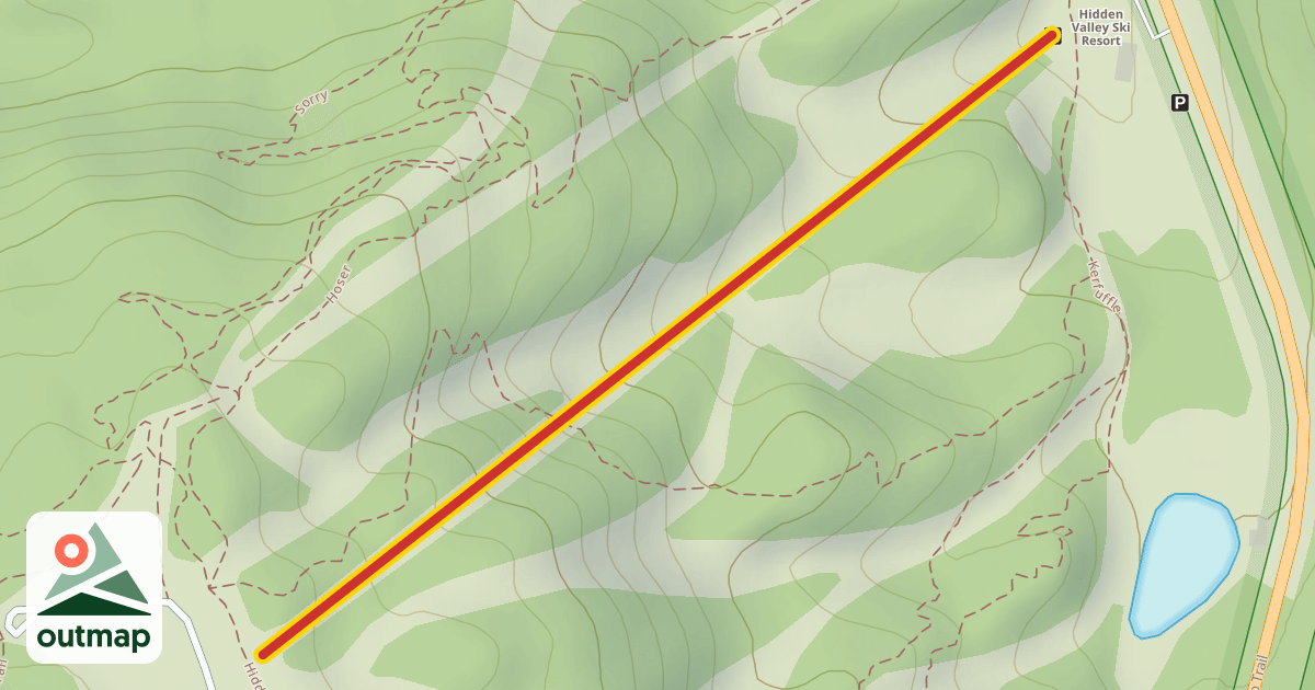 Map of Quad Chair