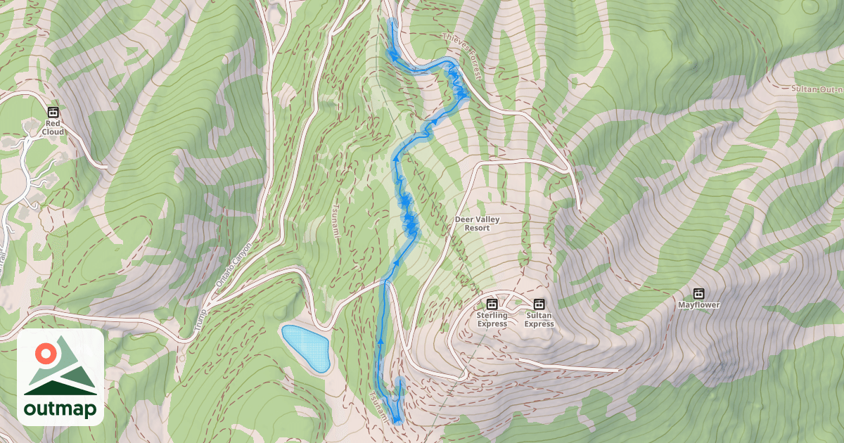 Map of Sunset