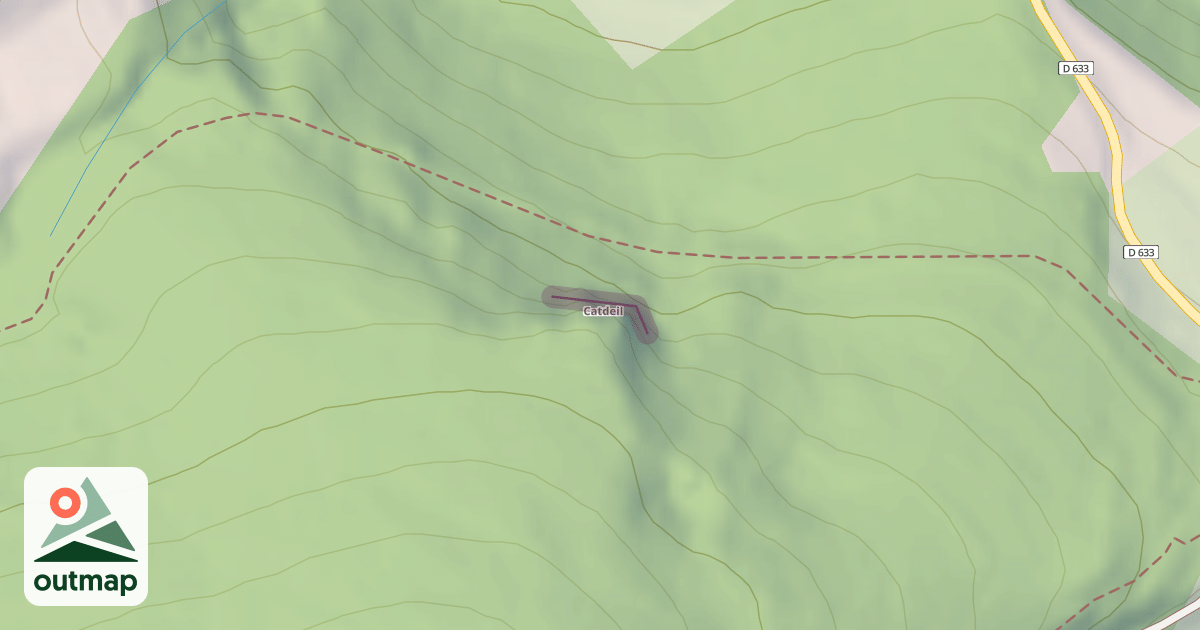 Map of Catdeil