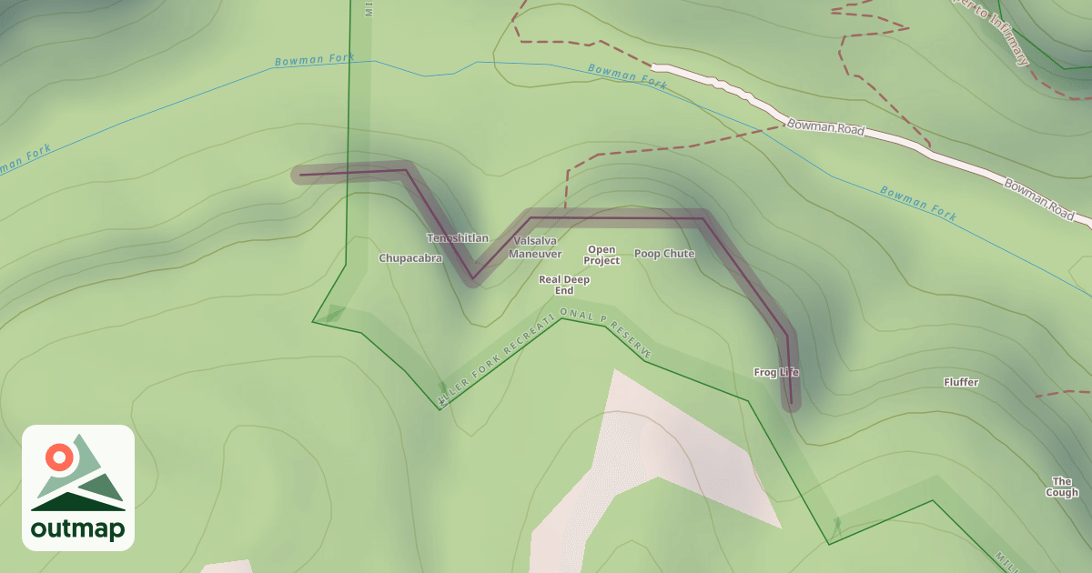 Map of The Real Deep End