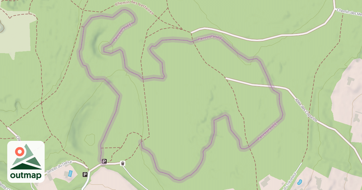 Map of Parcours JCE