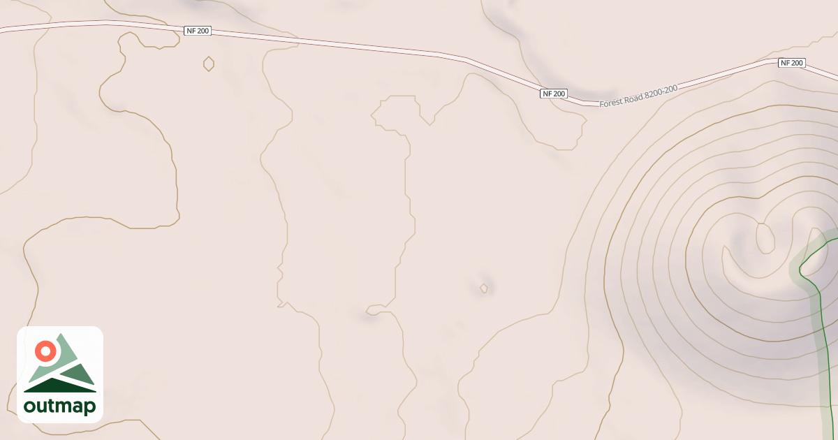 Map of USFS Motor Vehicle Use Map Roads {FAEF9A8B-2540-4800-BC4F-AA49E370BC24}