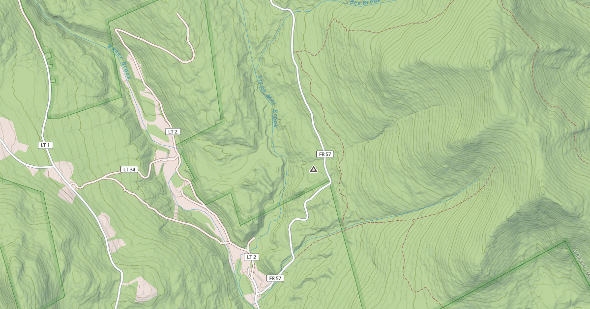 Map preview of Furnace Brook