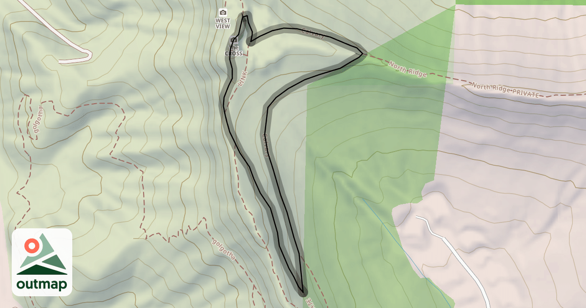 Map of Calvary