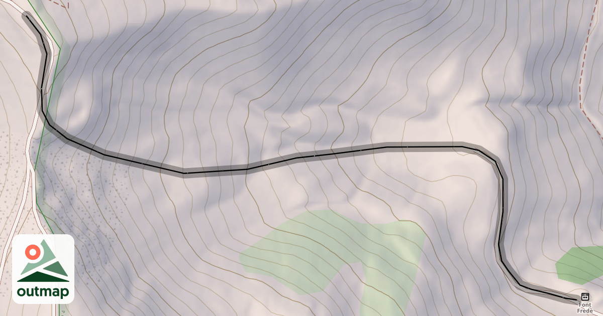 Map of Combe Leo Lacroix