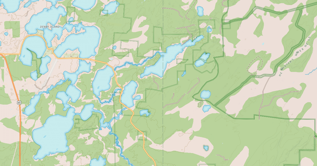 Map preview of ONEIDA COUNTY SNOWMOBILE