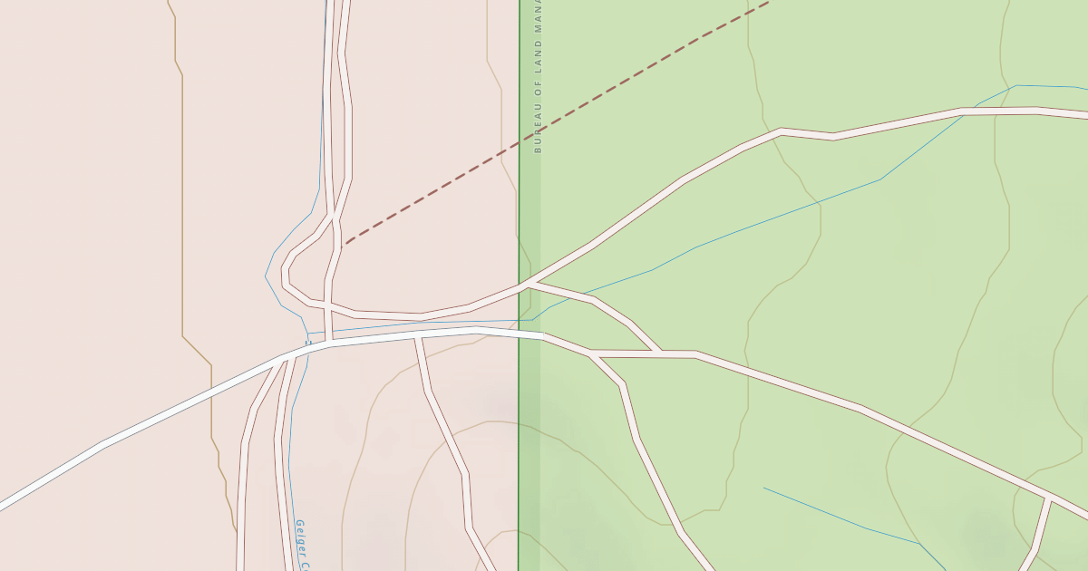 Map preview of BLM National GTLF Public Motorized Roads 59dd22a3-c275-4723-bce9-a6f7136c0340