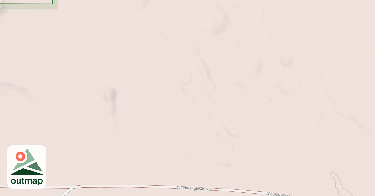 Map of ACKERMAN LAKE SPUR A