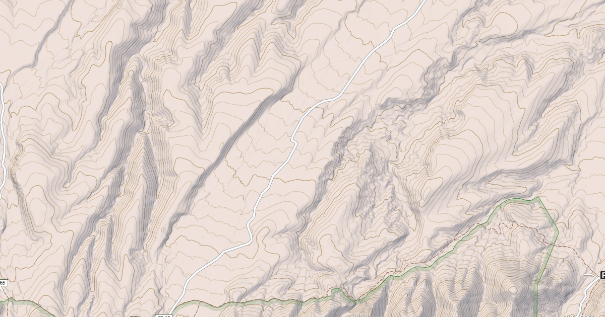 Map preview of USFS National Forest System Roads {A1AF5D92-7ED7-4969-8F40-644662A14FFB}