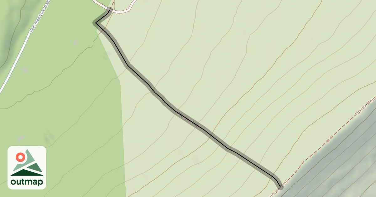 Map of Filmore Trail