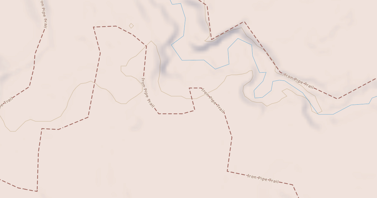 Map preview of Straight Arrows Trail