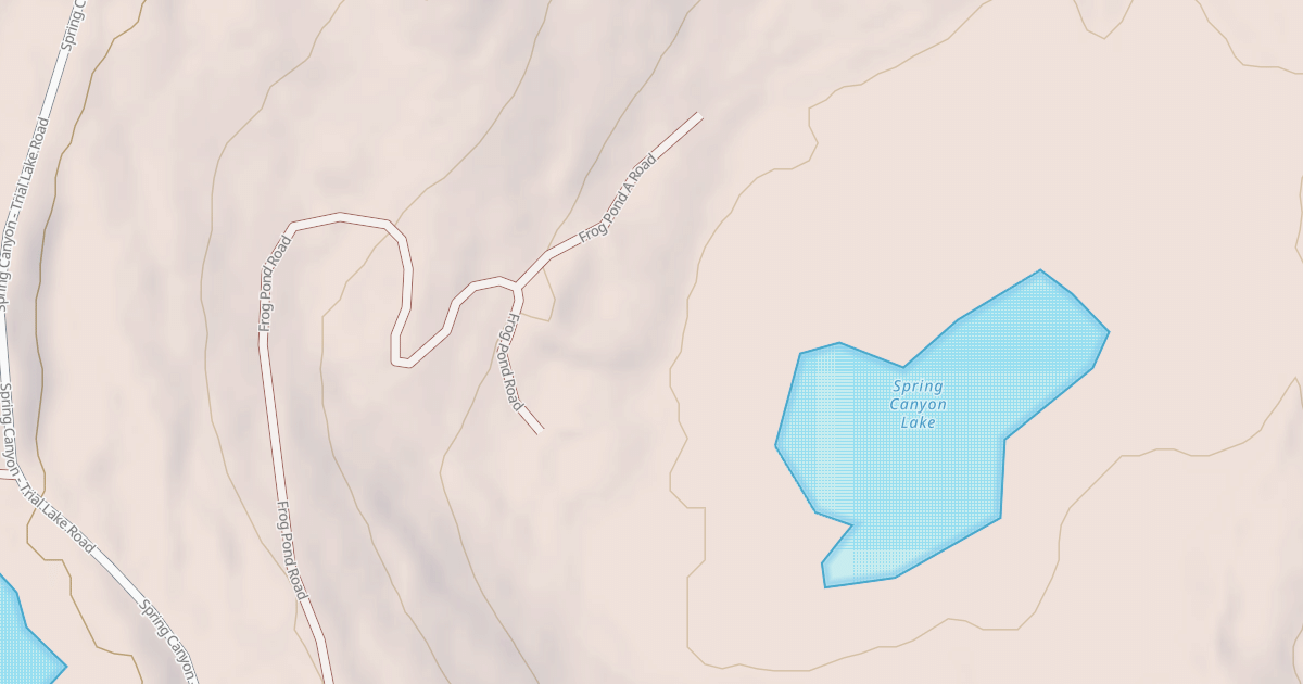 Map preview of FROG POND-A