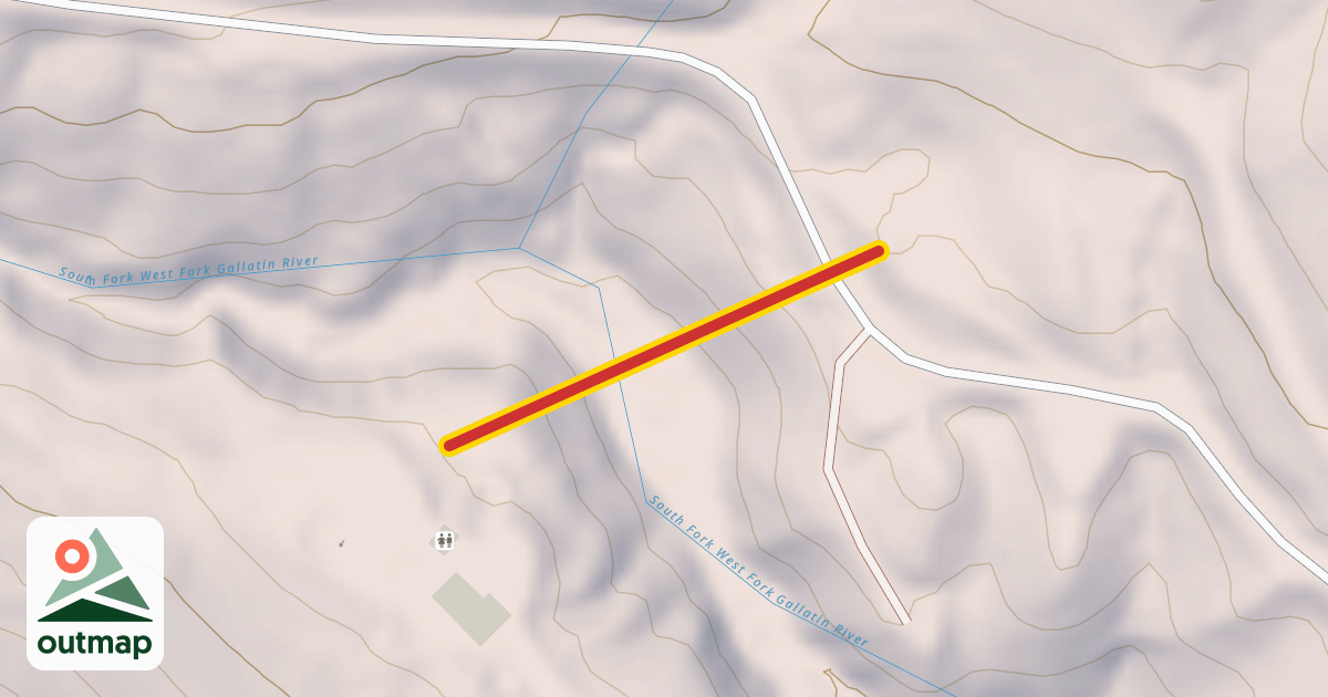 Map of River Crossing