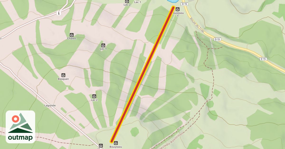 Map of Bouyssou 2