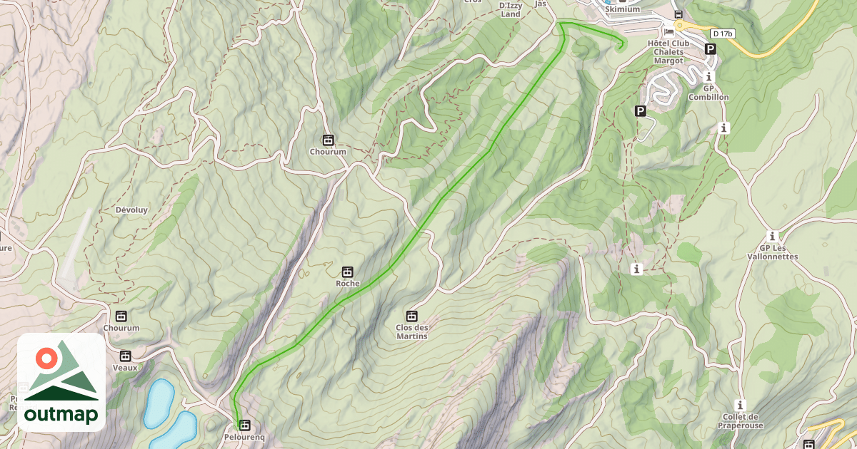 Map of Aurouze