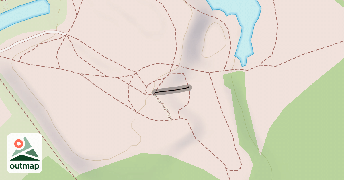 Map of Fosse Lagrange