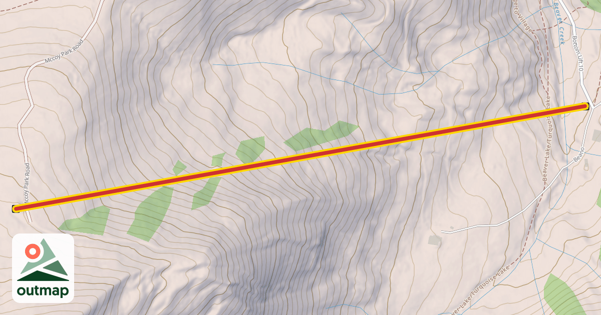 Map of Larkspur Express Lift