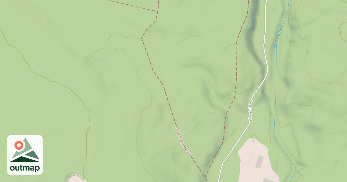 Map of Hickory Run State Park Trails