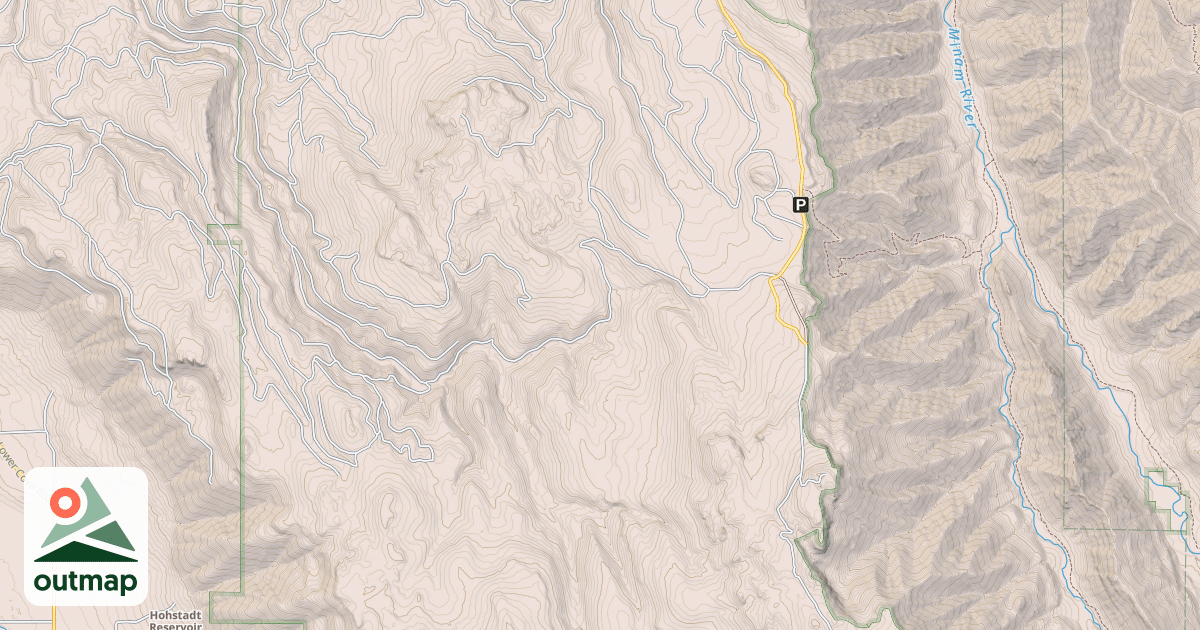 Map of CAMP CREEK