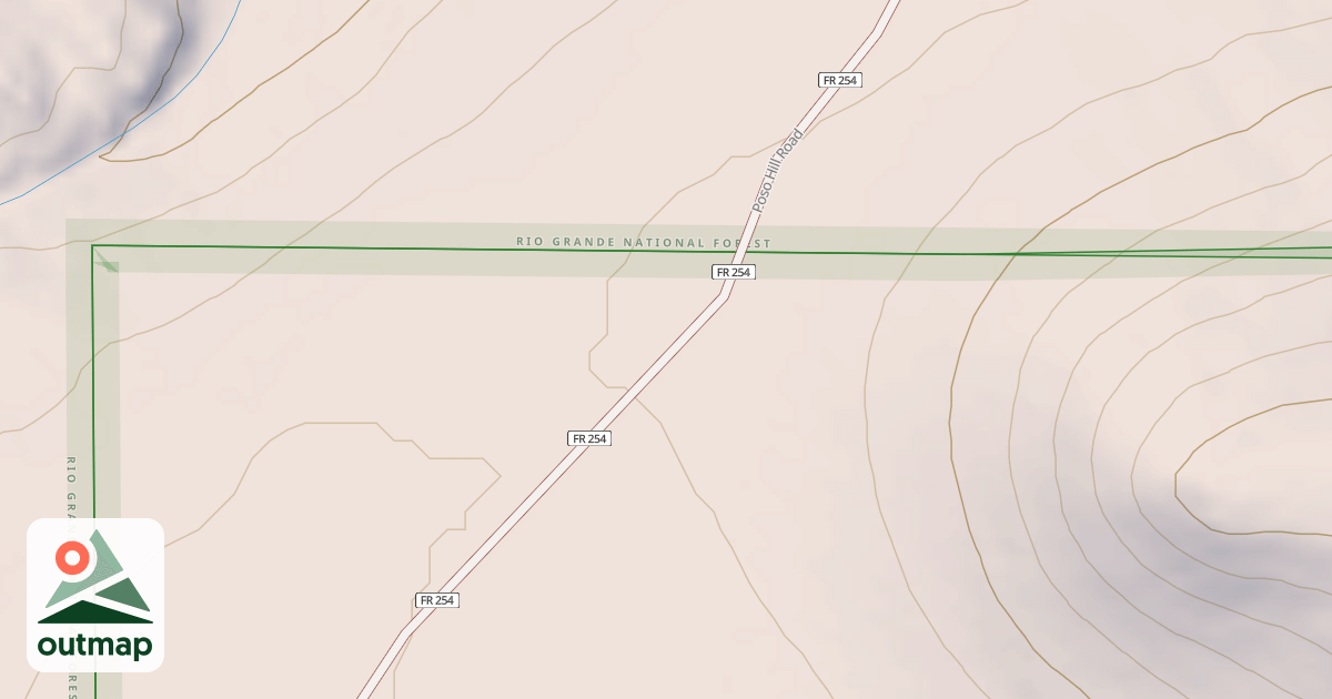 Map of BLM National GTLF Public Motorized Roads 08831479-2647-44cf-a749-2626af90699e