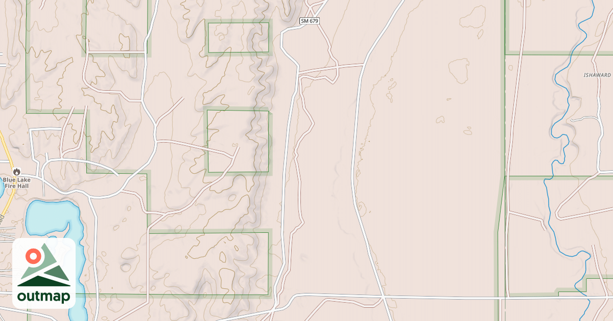 Map of Kalkaska Trail