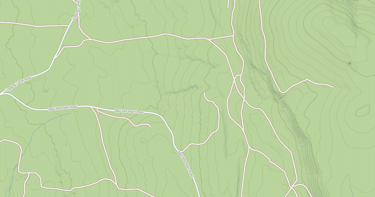 Map preview of BALD MOUNTAIN LATERAL NO