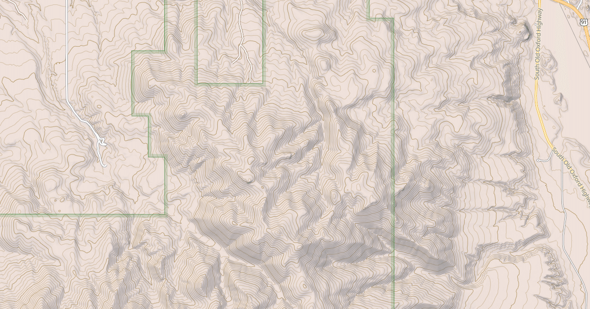 Map preview of UPPER EVANS ROAD