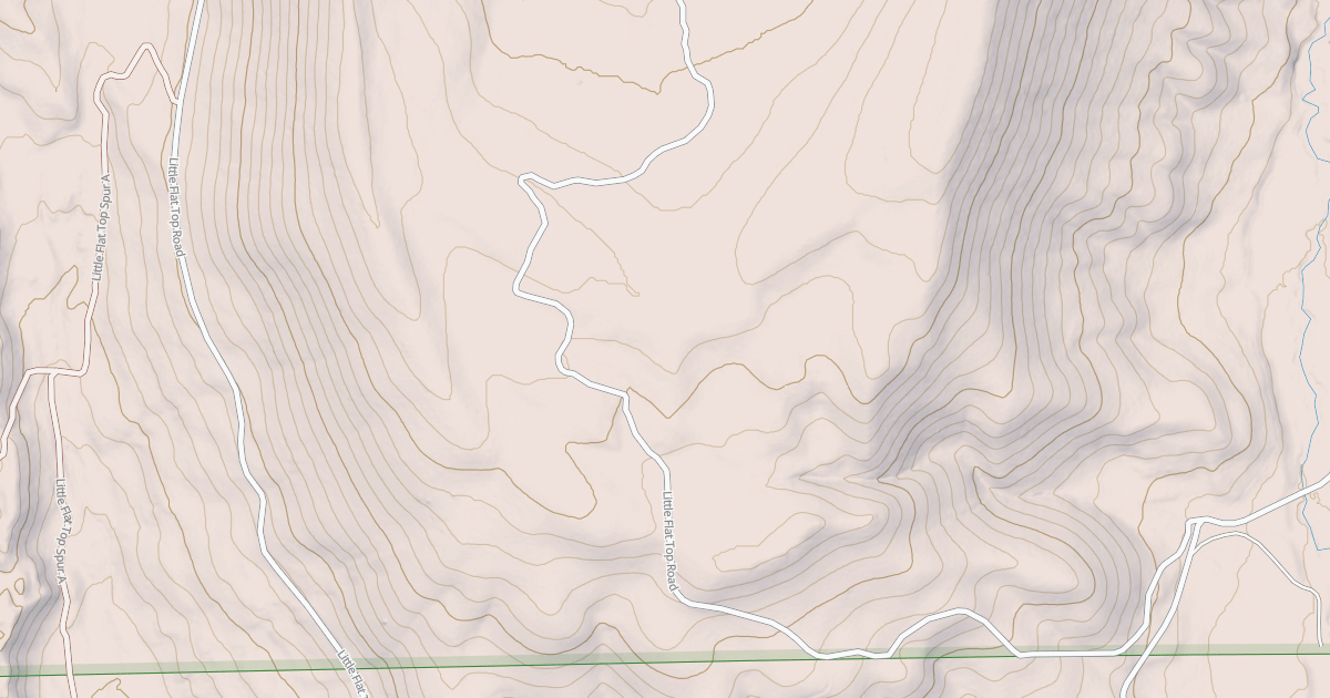 Map preview of LITTLE FLAT TOP