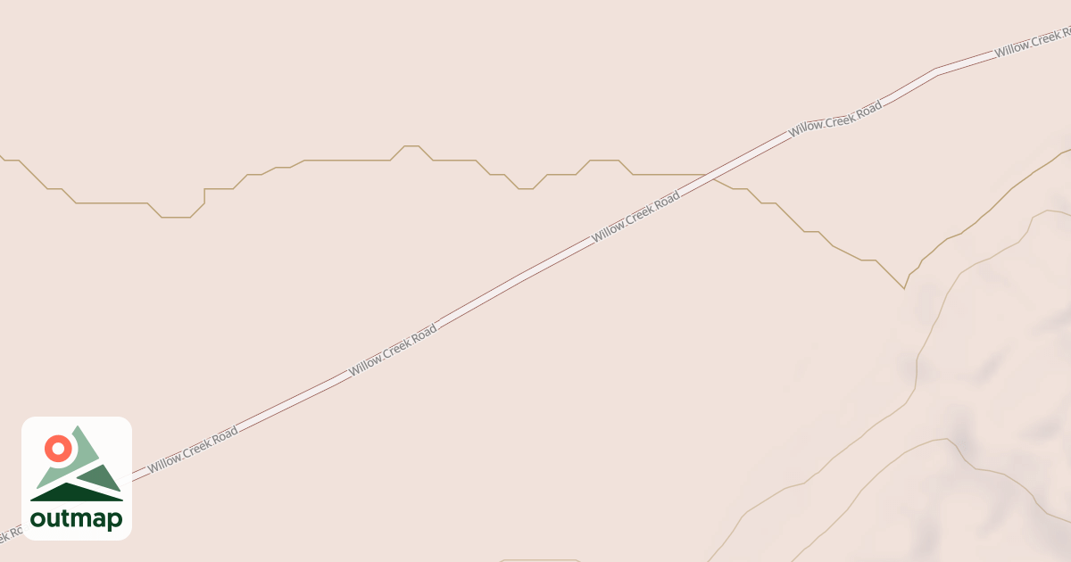 Map of WILLOW CR