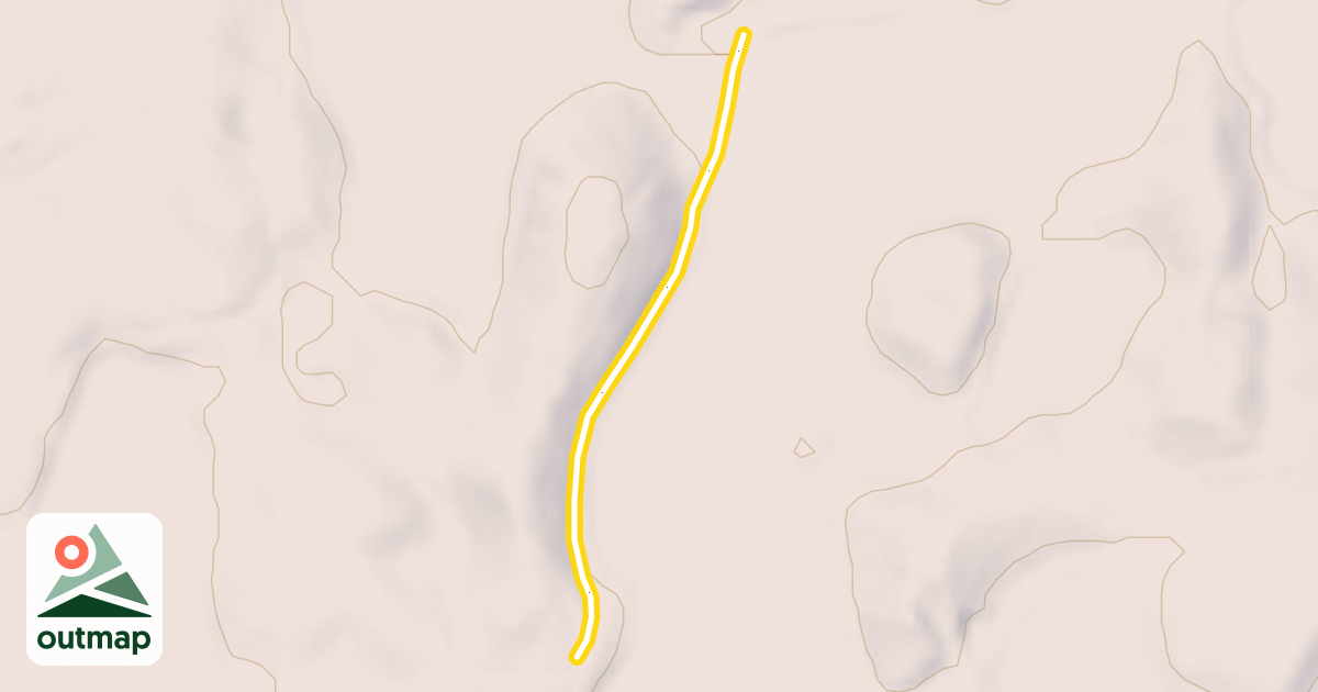 Map of Hawks Trail