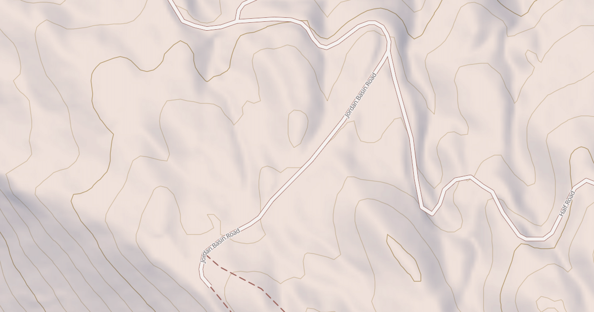Map preview of JORDAN BASIN