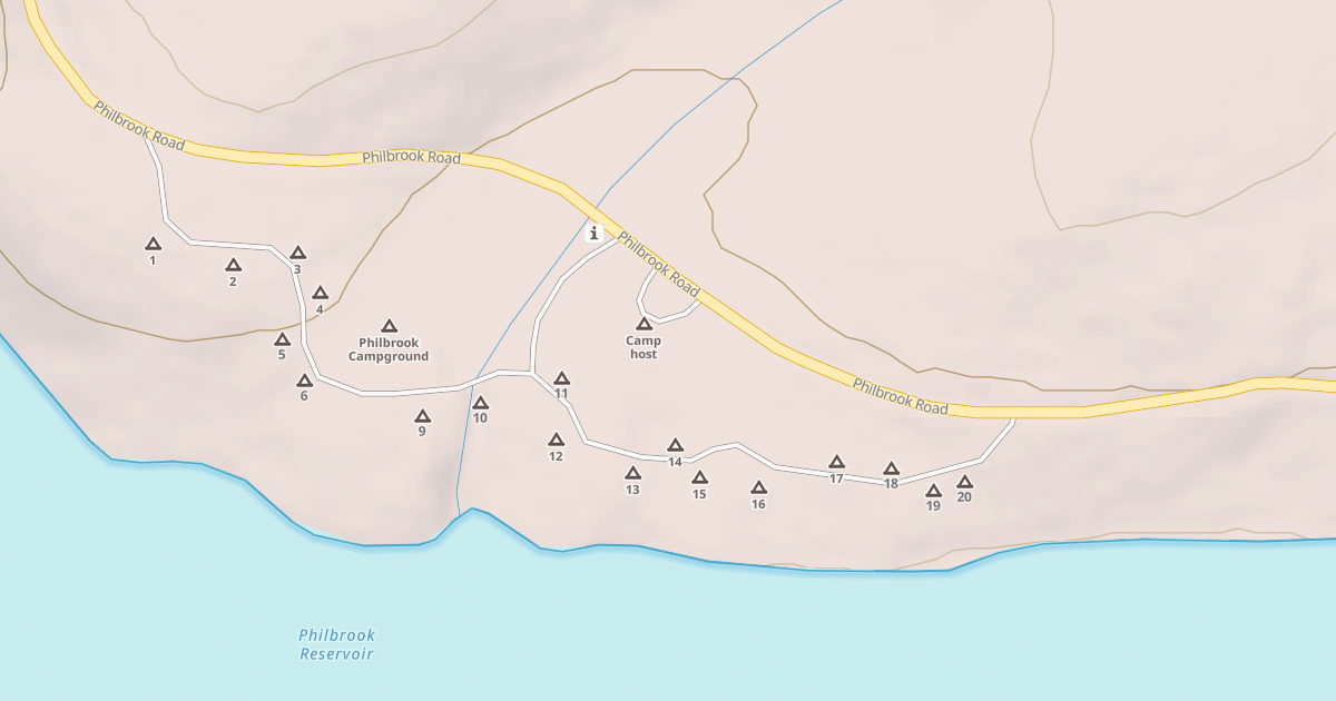 Map preview of N PHILBROOK CG