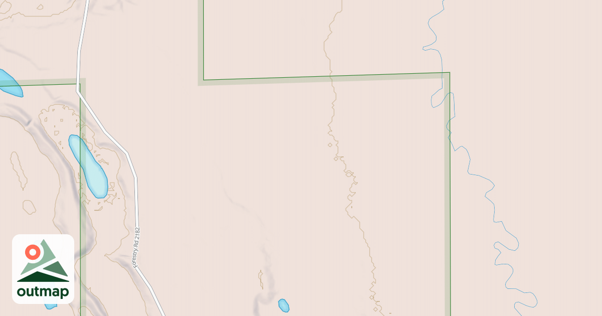 Map of CAMERON SPUR D