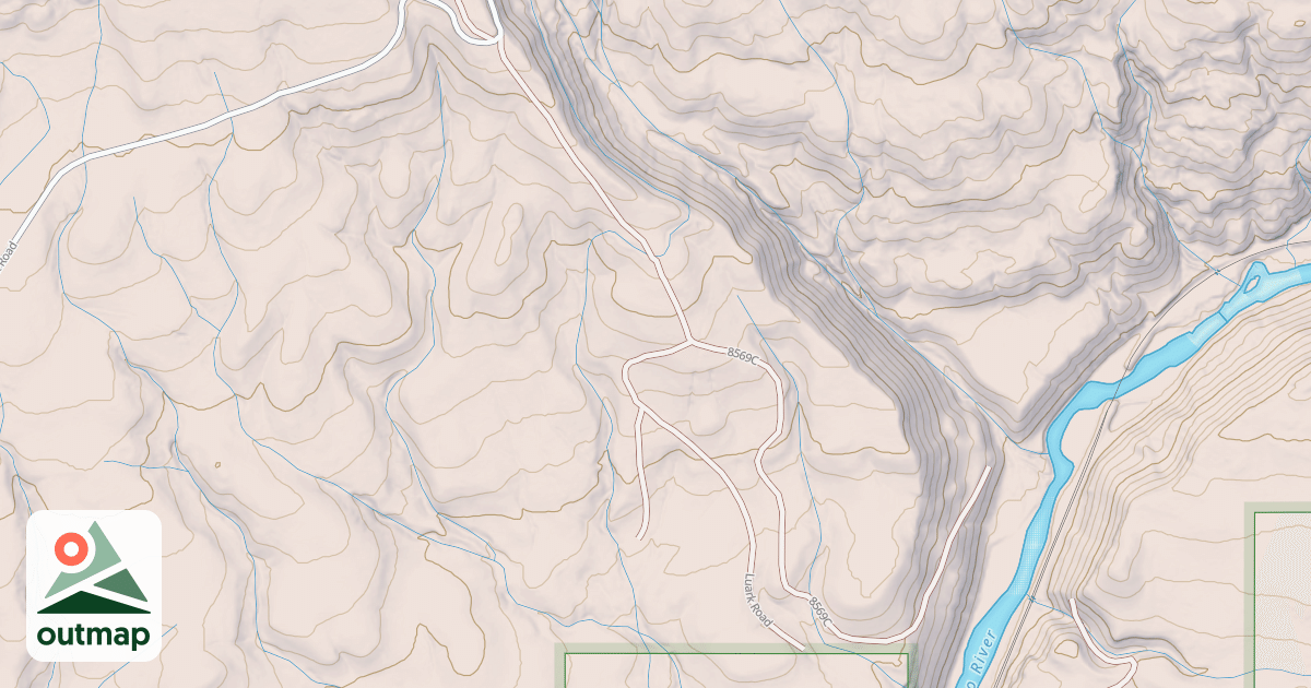 Map of BLM National GTLF Public Motorized Roads 0032309b-a06d-4e32-9d6c-1c8ec1e67955