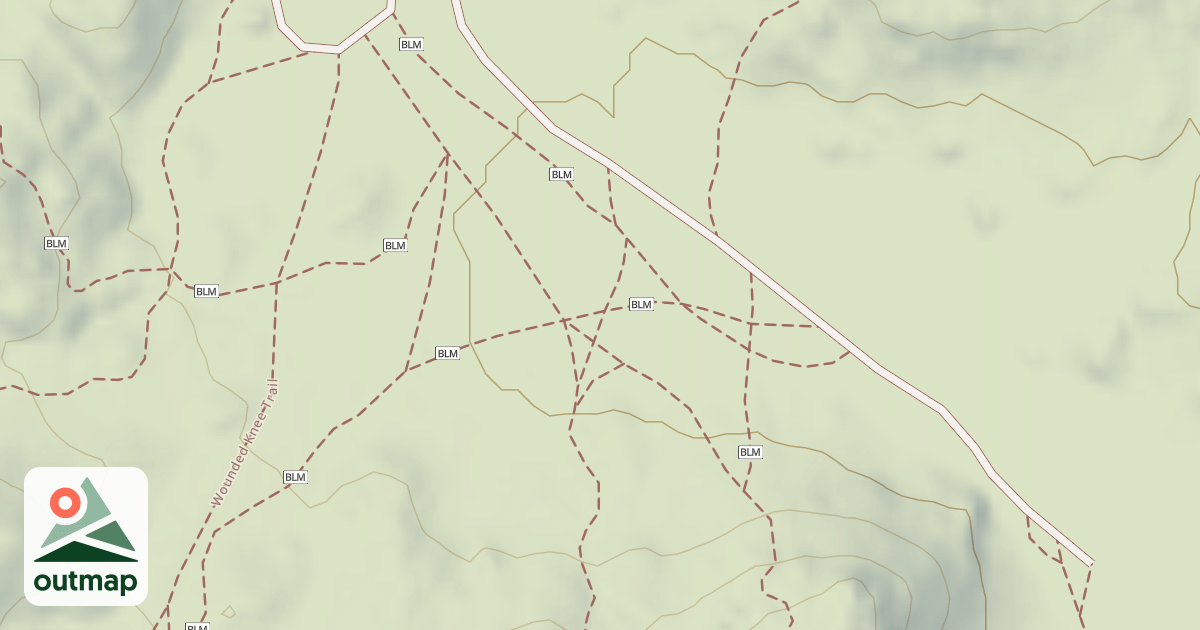 Map of BLM National GTLF Public Motorized Trails 89944ea3-fa7d-4c46-a860-069f33d622e9