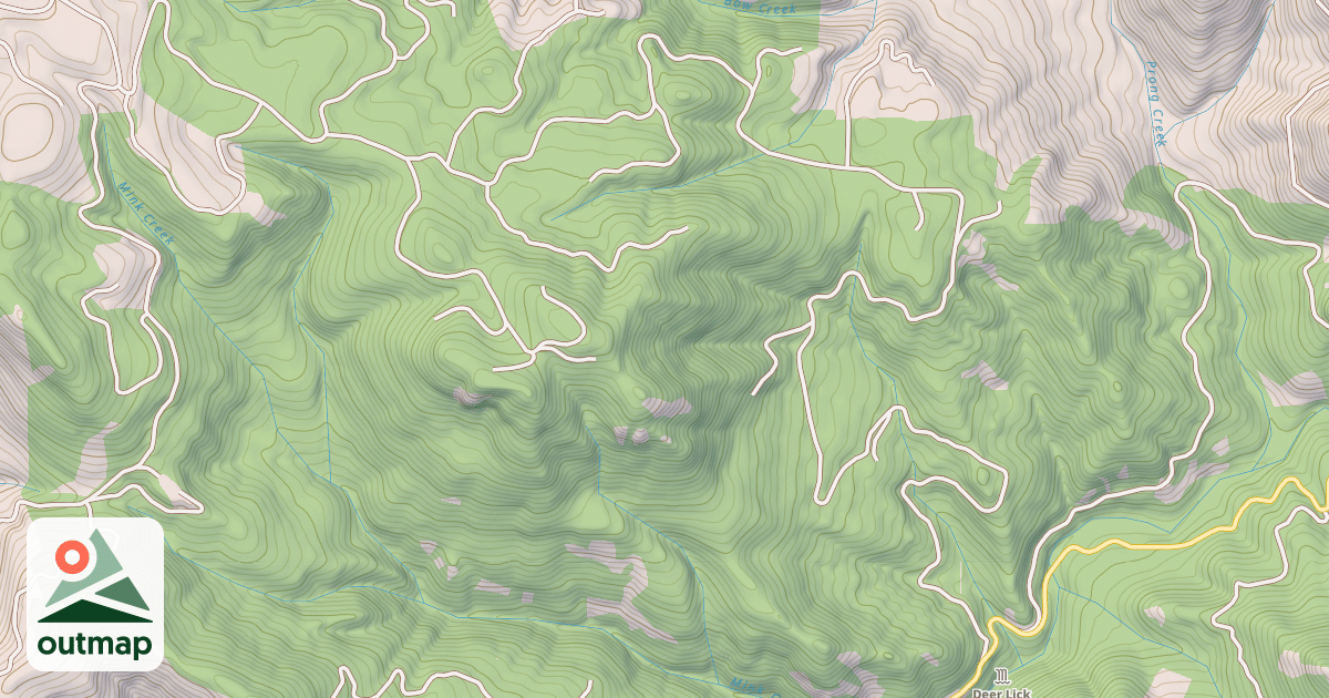 Map of BOW CR