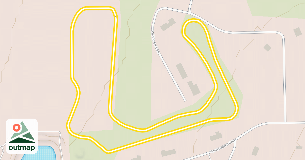 Map of Fairview Nordic Track