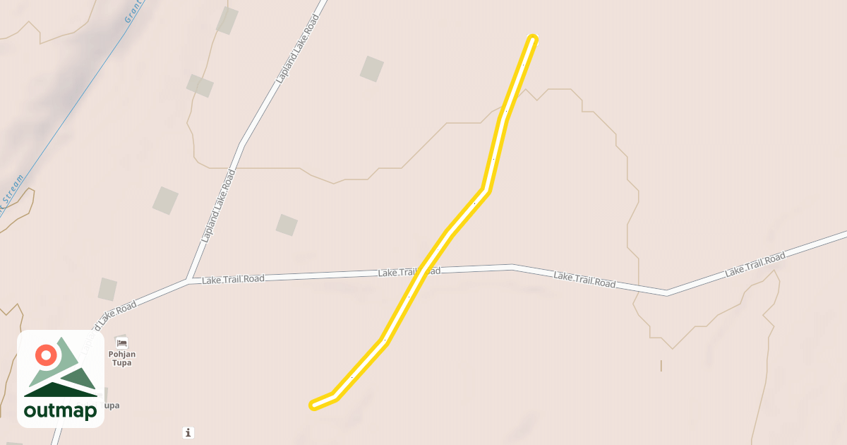 Map of Lake Trail