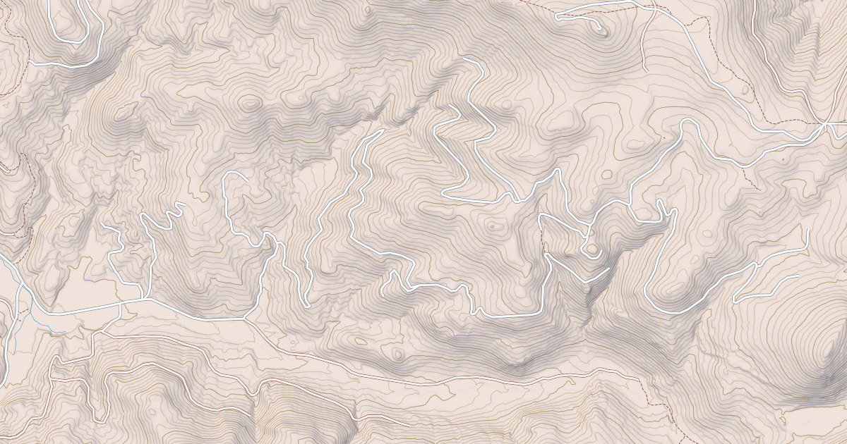 Map preview of E Fk-W Fk Butte Snowmo Tr# 7