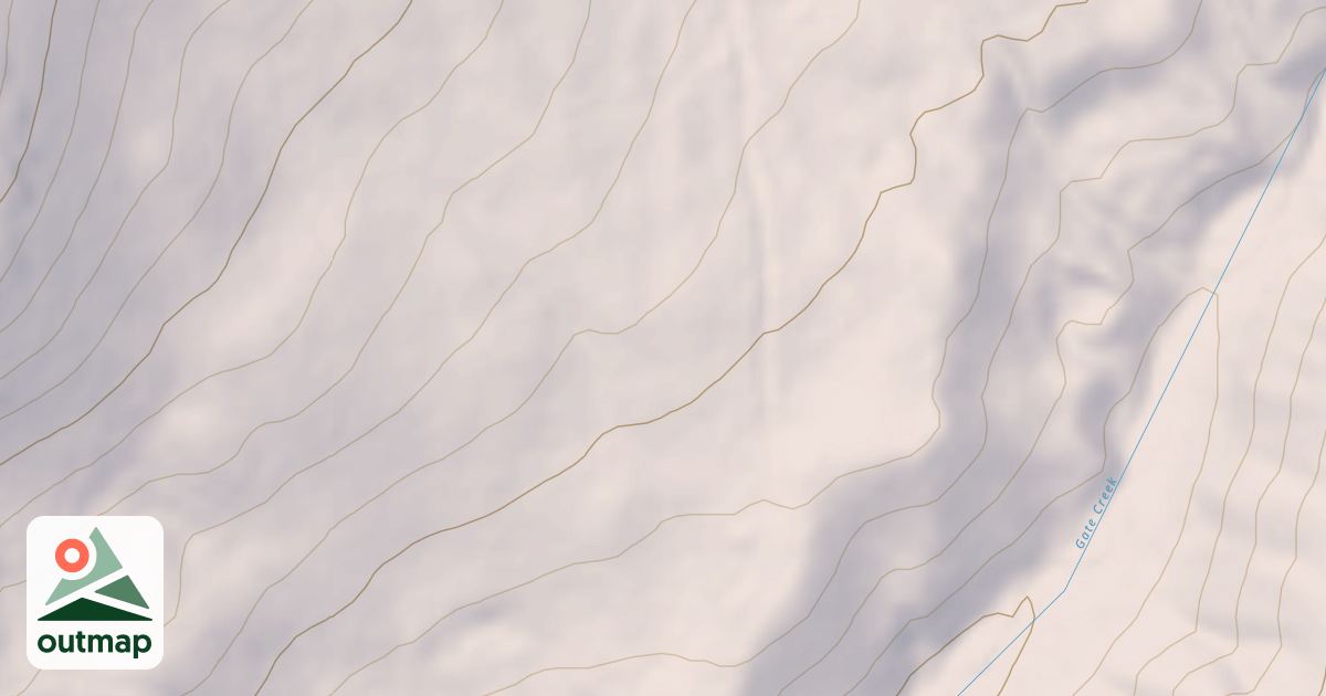 Map of LOWER GATE CREEK
