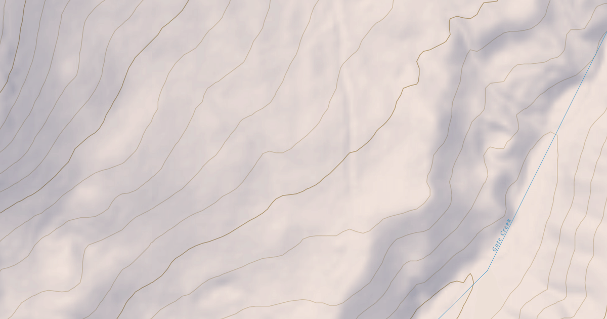 Map preview of LOWER GATE CREEK