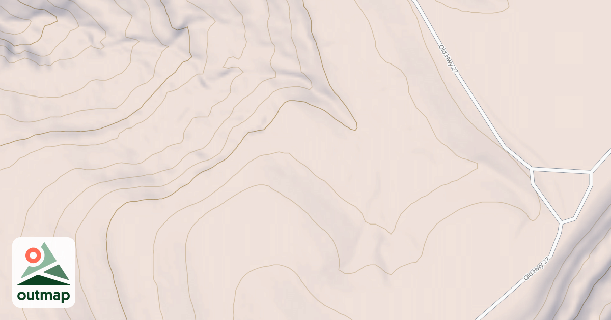 Map of USFS Motor Vehicle Use Map Roads {D6A644E7-BC72-44D2-A350-DA73CB3AC236}