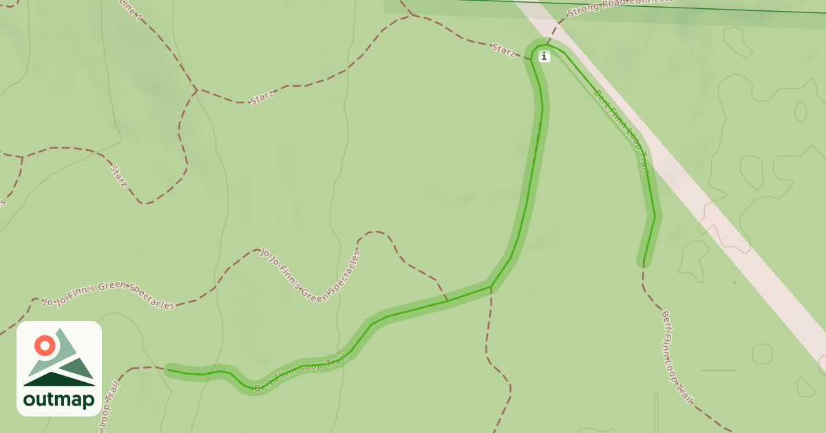 Map of Bert Flinn Loop Trail