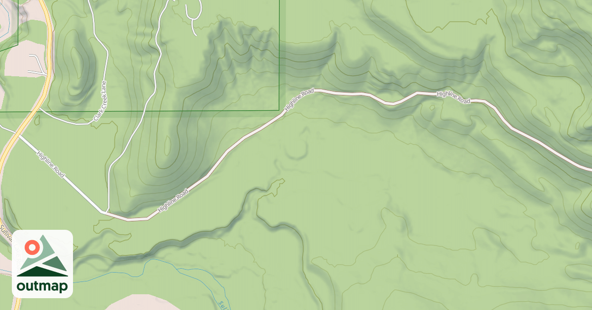 Map of HIGHLINE