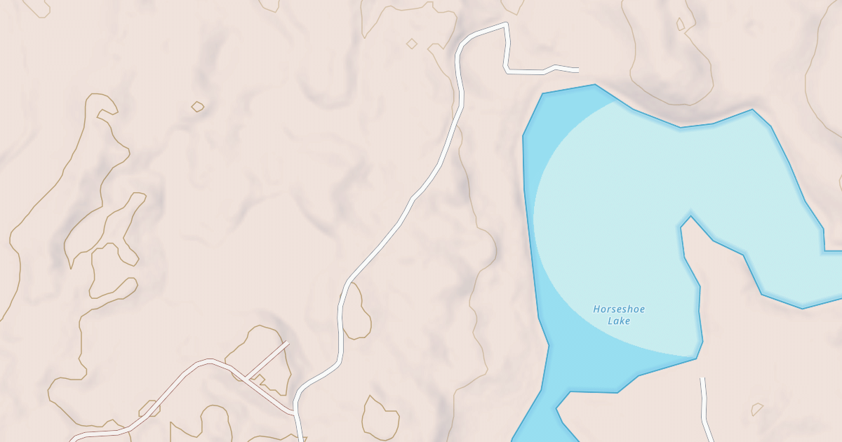 Map preview of HORSESHOE LAKE