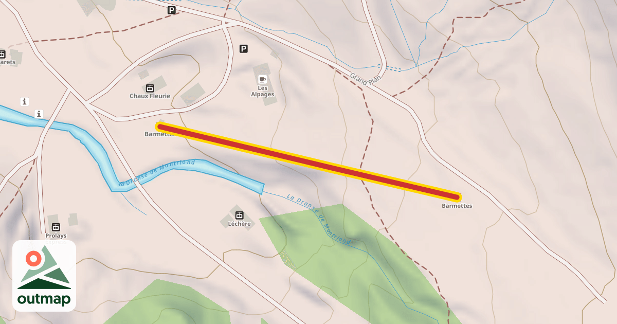 Map of Barmettes